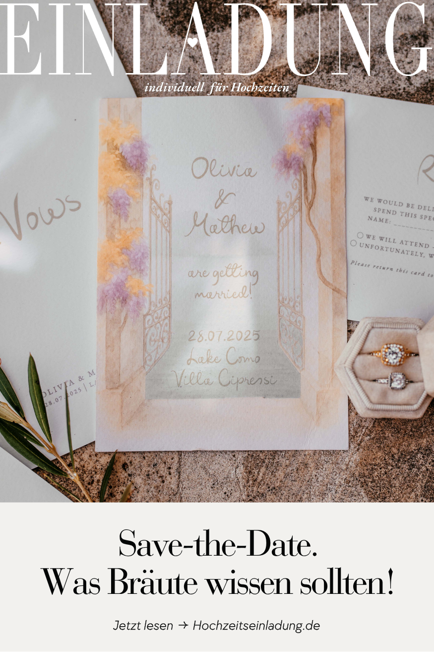 Save the Date Karten: Alles, was Bräute wirklich wissen wollen (bzw. sollten)