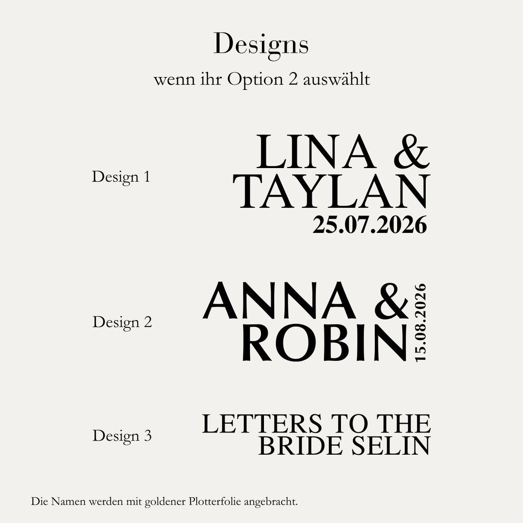 2-in-1 Gästebuch & Fotoalbum Hochzeit A4 – Leinen Beige – personalisiert mit Gold, wahlweise mit Prägung. Erinnerungsbuch Hochzeitsgästebuch 14Shubat